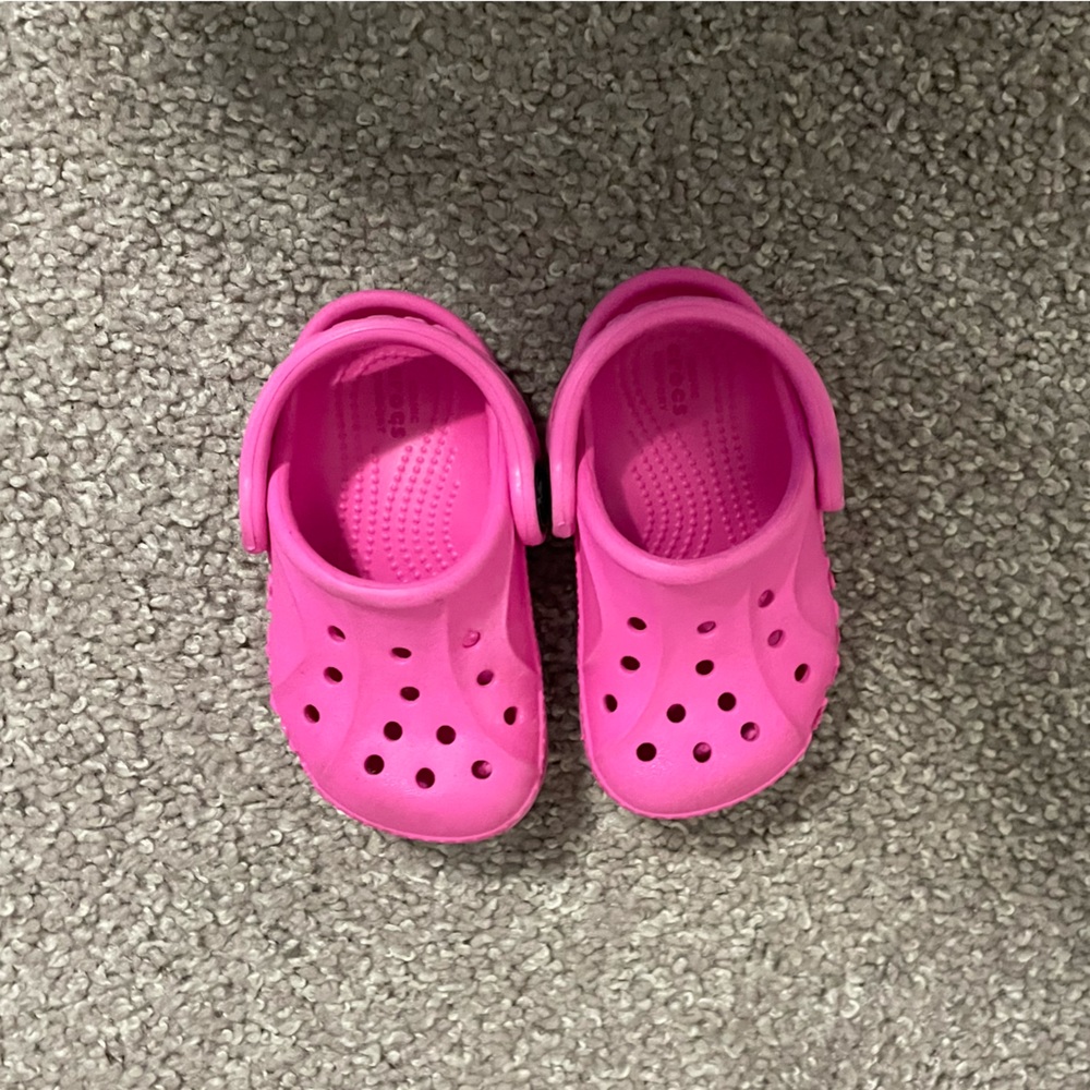 Baby girl crocs